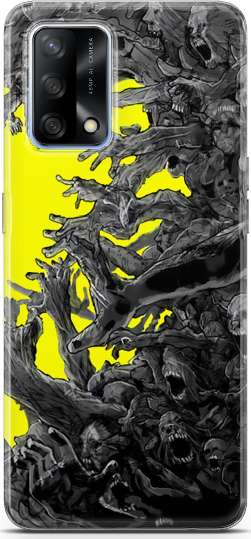 Oppo A74 için Anime 1 HD Koruma Testere Chainsaw Man