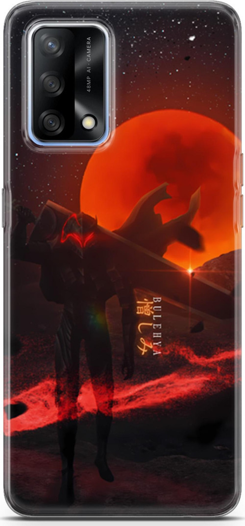 Oppo A74 için Anime 13 Baskılı Telefon Kabı Berserk Gattsu