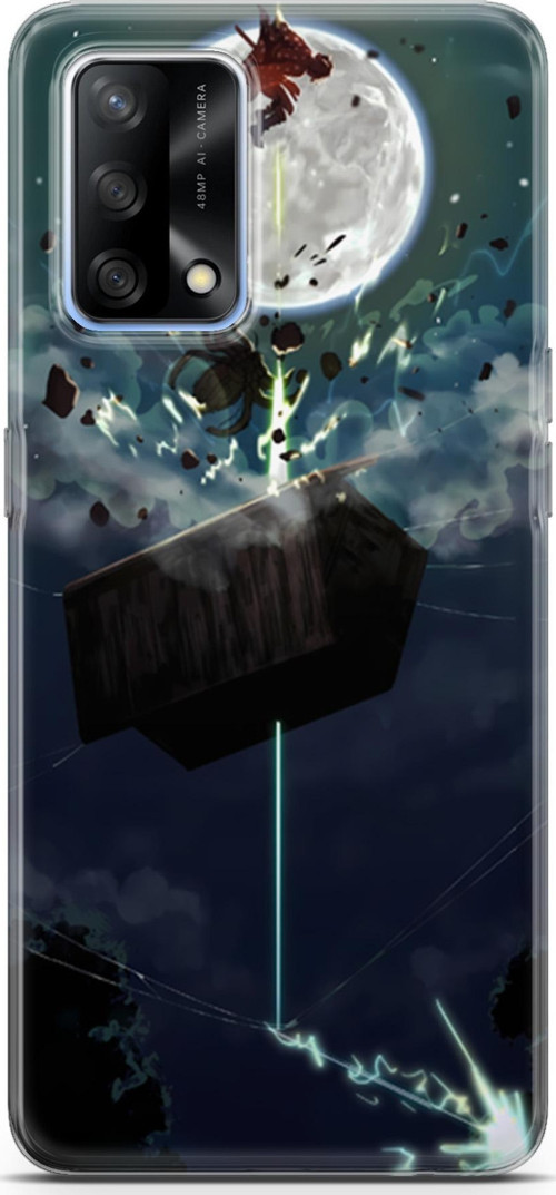 Oppo A74 için Anime 9 4K Kapak Demon Slayer Zenitsu