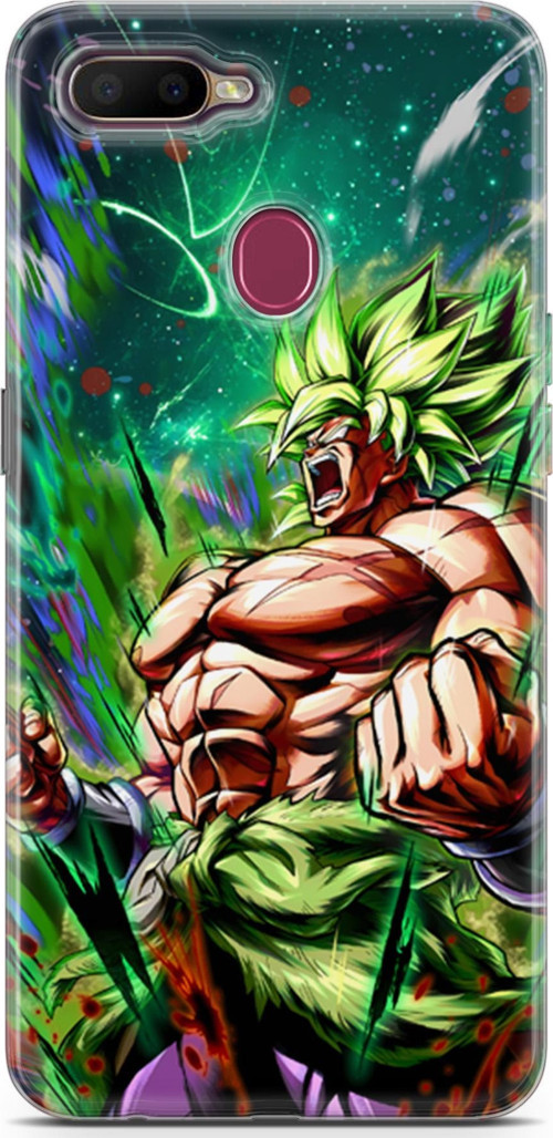 Oppo AX7 için Anime 3 Baskılı Saiyan Rage Dragon Ball
