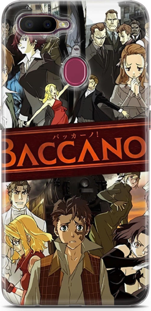 Oppo AX7 uyumlu Anime 4 Silikon Kapak Baccano Anime