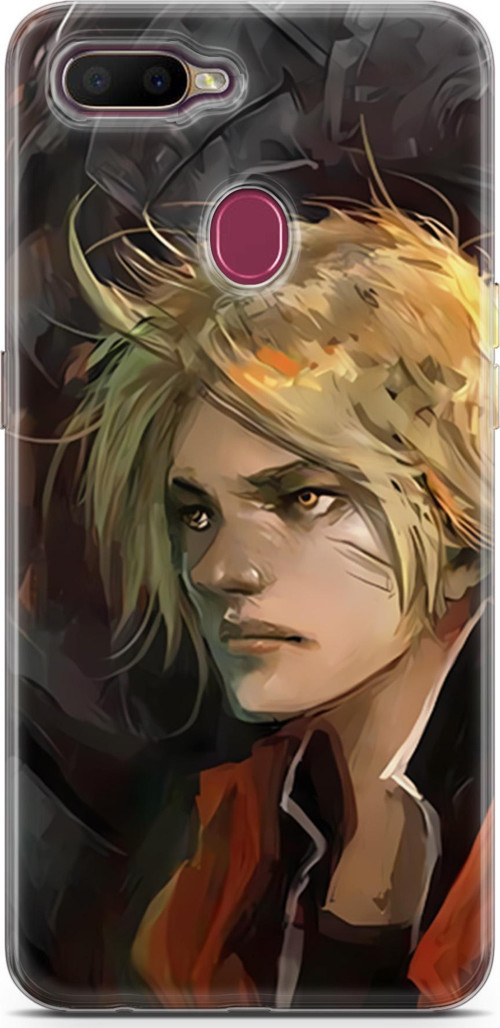 Oppo AX7 uyumlu Anime 8 UV Kapak Fullmetal Alchemist Alphonse Edward