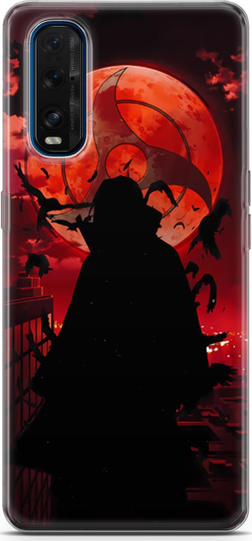 Oppo Find X2 için Anime 27 Telefon Kılıfı Naruto itachi Uchiha