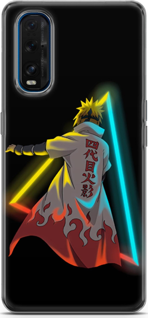 Oppo Find X2 için Anime 32 Baskılı Minato Neon Naruto
