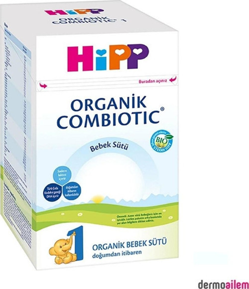 1 Organik Combiotic Bebek Sütü 800 gr