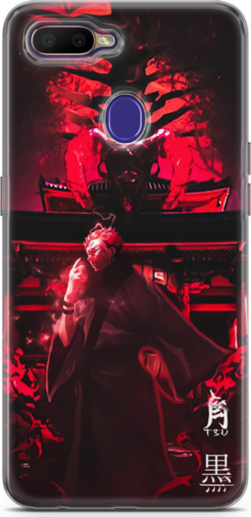 Oppo RX17 Neo için Anime 11 4K Baskı Jujutsu Kaisen Ryomen Sukuna