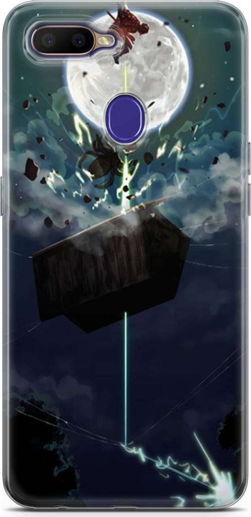 Oppo RX17 Neo için Anime 9 Fit Baskılı Demon Slayer Zenitsu