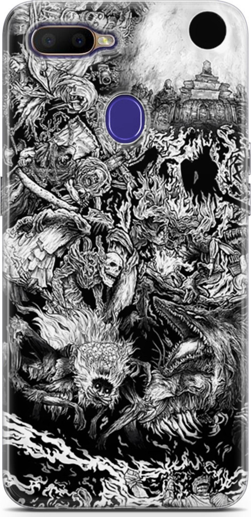 Oppo RX17 Neo uyumlu Anime 7 HD Tasarım Berserk Dark Souls