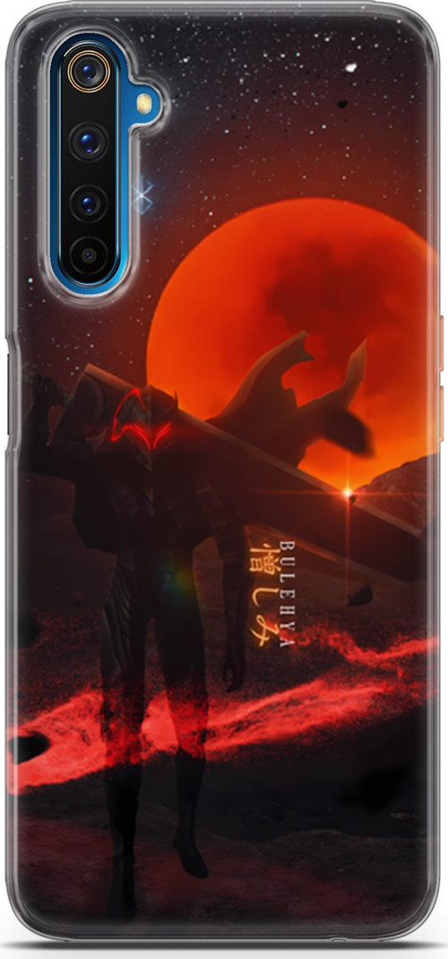 Realme 6 Pro uyumlu Anime 13 Şeffaf Berserk Gattsu