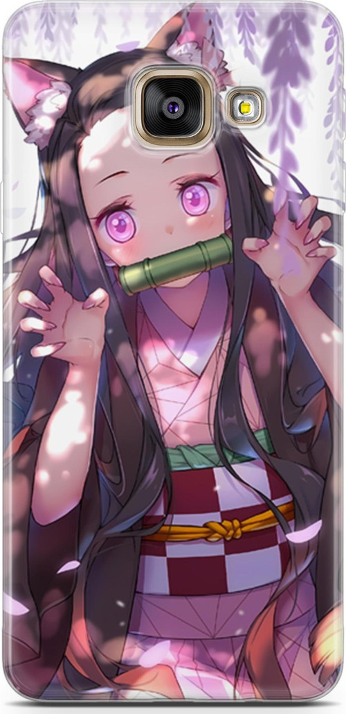 Samsung Galaxy A3 2016 uyumlu Anime 14 HD Desenli Demon Slayer Nezuko