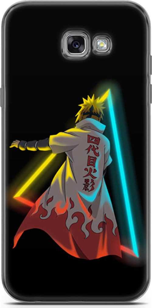 Samsung Galaxy A3 2017 için Anime 32 UV Lans Minato Neon Naruto