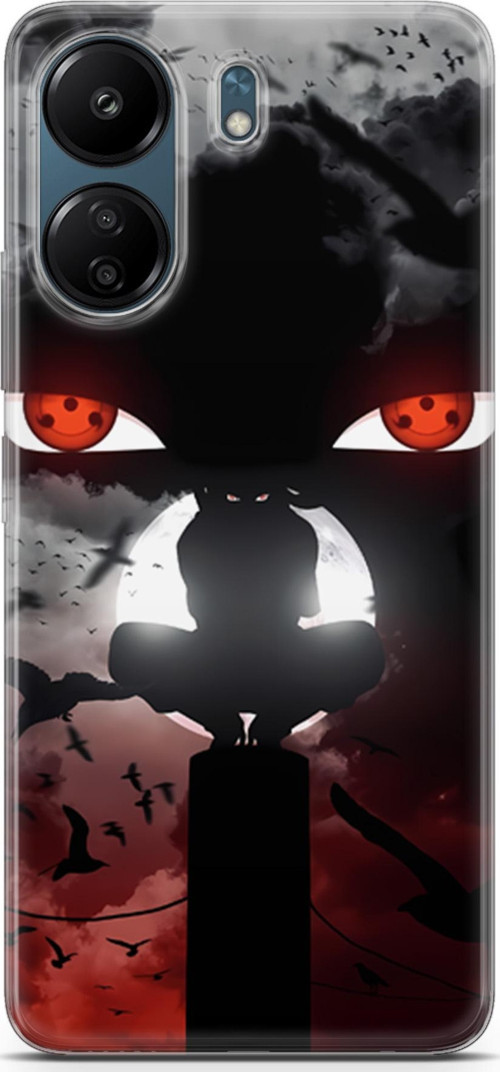 Xiaomi Redmi 13c için Anime 33 UV Tasarım Uchiha Naruto itachi