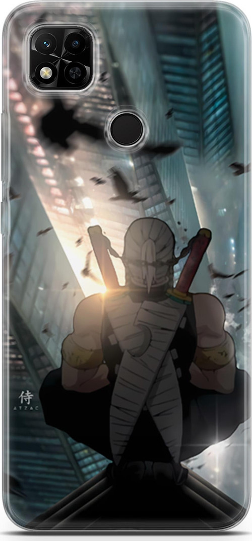 Xiaomi Redmi 10a uyumlu Anime 16 Arka Kapak Demon Slayer Tengen