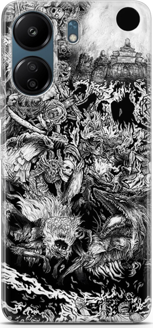 Xiaomi Redmi 13c için Anime 7 HD Tasarım Berserk Dark Souls