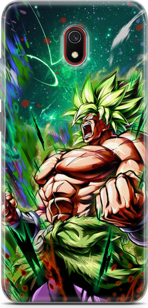 Xiaomi Redmi 8a için Anime 3 HD Ultra Saiyan Rage Dragon Ball