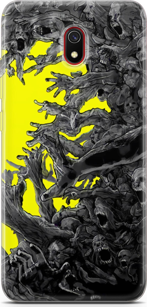 Xiaomi Redmi 8a uyumlu Anime 1 Premium UV Testere Chainsaw Man