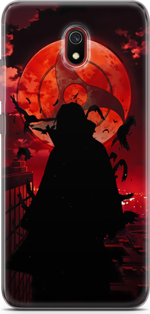 Xiaomi Redmi 8a uyumlu Anime 27 Arka Kapak Naruto itachi Uchiha