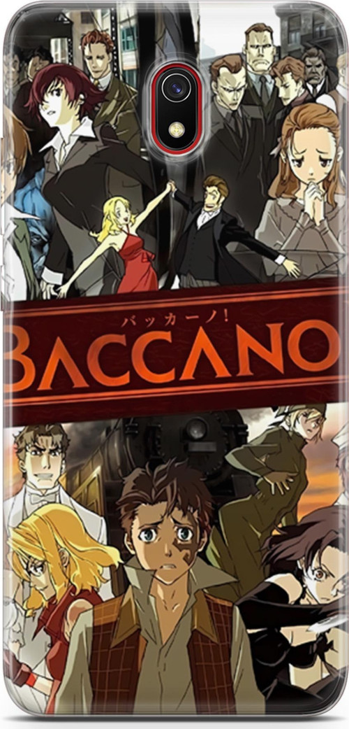 Xiaomi Redmi 8a uyumlu Anime 4 Baskılı Baccano Anime