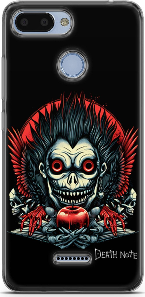 Xiaomi Redmi 6 uyumlu Anime 23 UV Tasarım Death Note Ryuk I