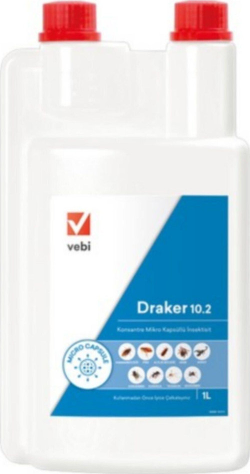 Konsantre Sivrisinek Ilacı Draker 10.2 Cs 1 Litre
