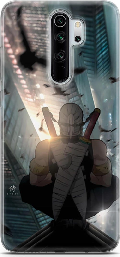 Xiaomi Redmi Note 8 Pro için Anime 16 Renkli Tasarım Demon Slayer Tengen