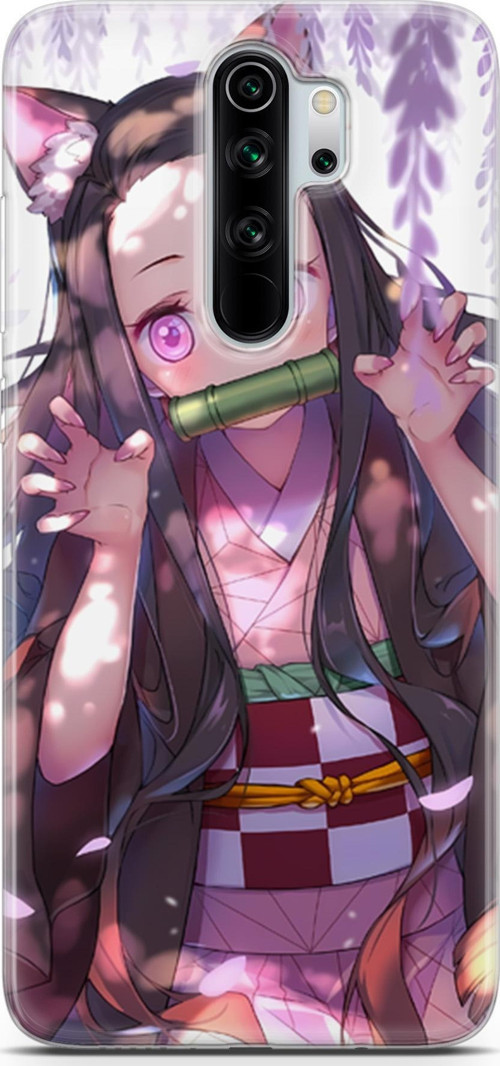 Xiaomi Redmi Note 8 Pro uyumlu Anime 14 Ultra HD Demon Slayer Nezuko