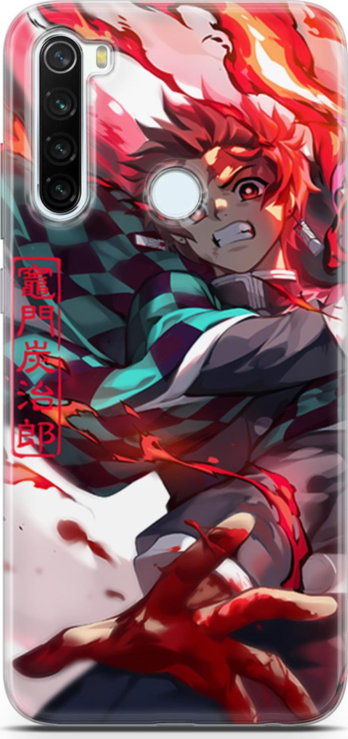 Xiaomi Redmi Note 8 uyumlu Anime 19 HQ Baskı Kimetsu No Yaiba