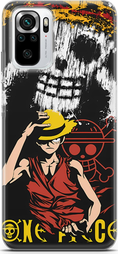 Xiaomi Redmi Note 10 için Anime 24 UV Lans One Piece Luffy II