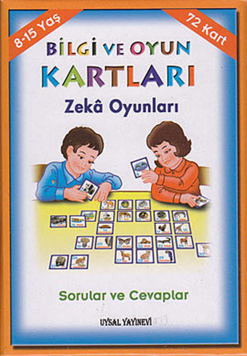 Bilgi ve Oyun Kartları Zeka Oyunları Sorular ve Cevaplar
