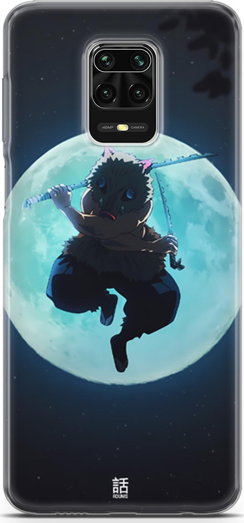 Xiaomi Redmi Note 10 Lite uyumlu Anime 28 HD Desen Demon Slayer inosuke Hashibira