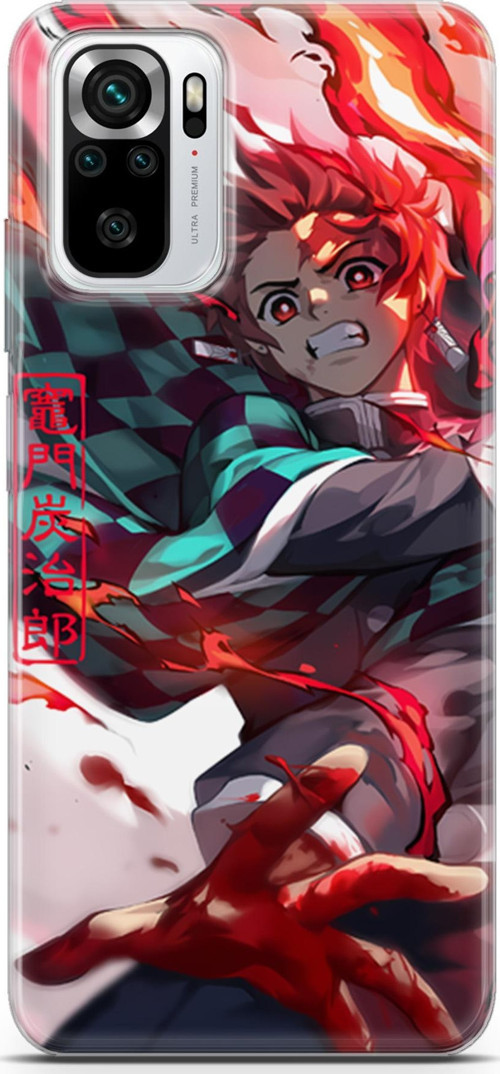 Xiaomi Redmi Note 10 uyumlu Anime 19 Silikon Kapak Kimetsu No Yaiba