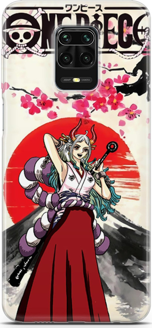 Xiaomi Redmi Note 9s için Anime 12 HD Tasarım One Piece Yamato
