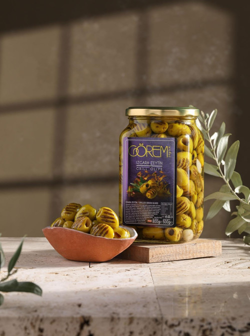 Sarımsaklı, Kekikli Izgara Zeytin 500 Gr.