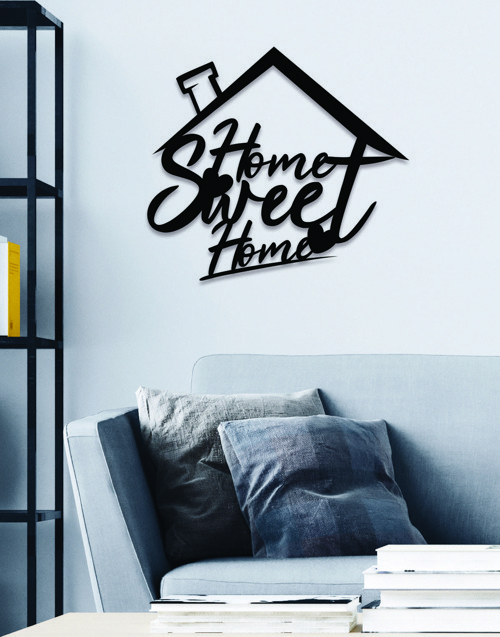 Home Sweet Home Ahşap Duvar Pano