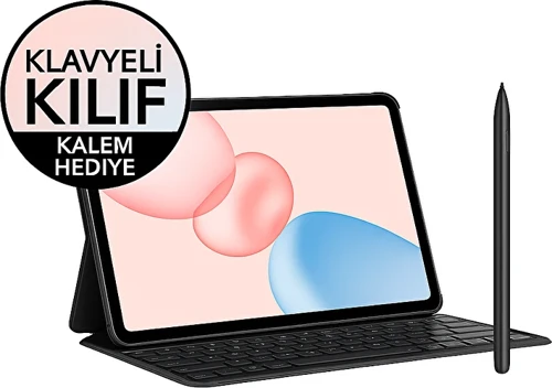 Pad 10 8GB 256GB Wifi 12'' Gri Tablet + Klavyeli Kilif + Kalem Hediye