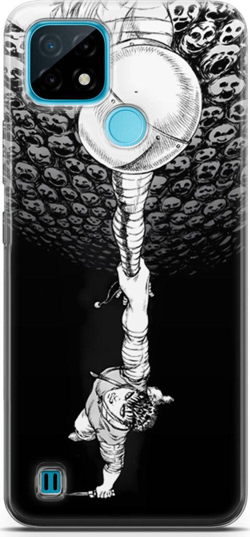Realme C21 uyumlu Anime 26 Telefon Kabı Berserk Eclipse