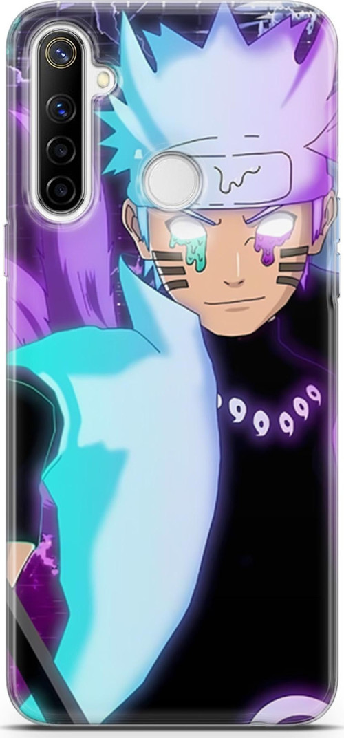 Realme 6i uyumlu Anime 17 UV Silikon Naruto Uzumaki