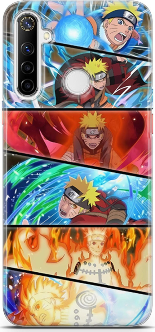 Realme 6i uyumlu Anime 18 TPU Silikon Naturo Anime