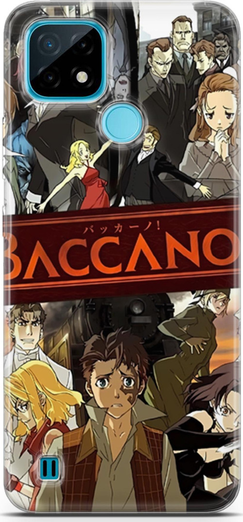 Realme C21 uyumlu Anime 4 HD UV Baskı Baccano Anime