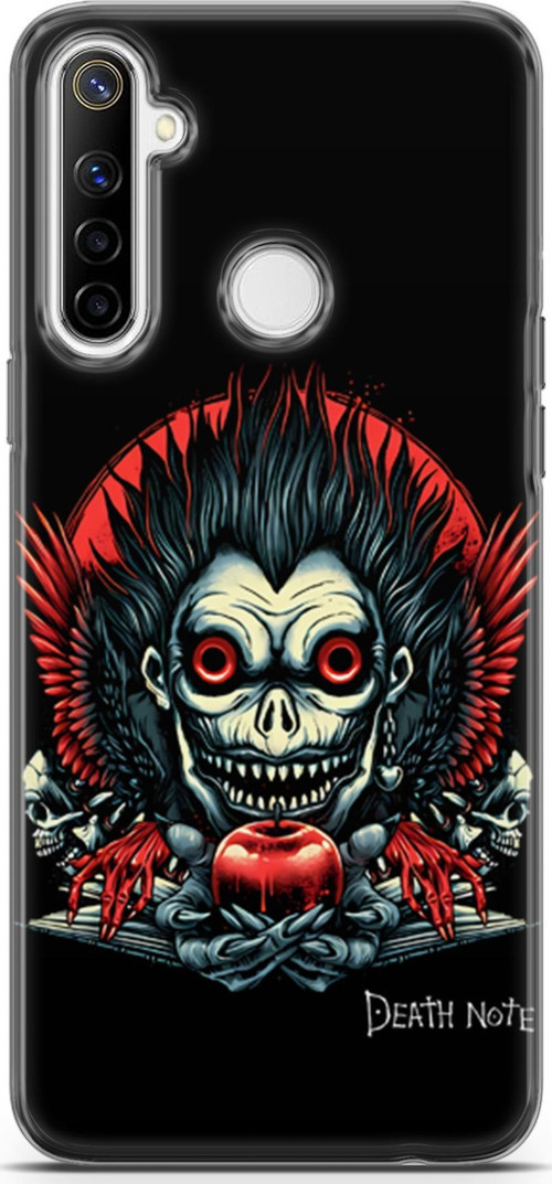 Realme 6i uyumlu Anime 23 Baskılı Telefon Kabı Death Note Ryuk I