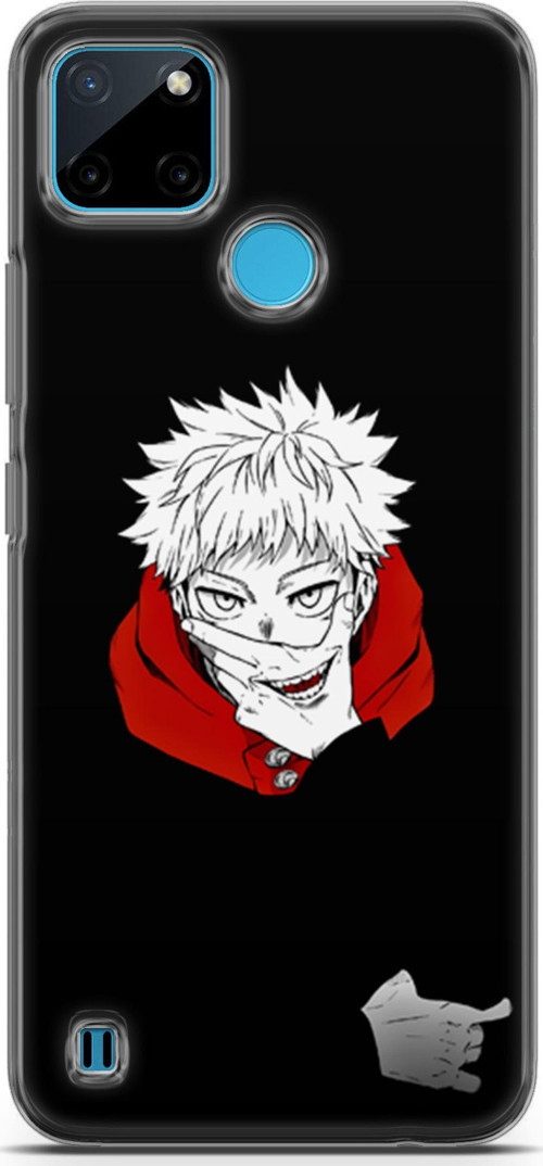 Realme C21Y uyumlu Anime 35 HD Koruma itadori Jujutsu