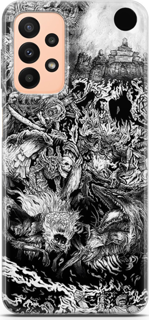 Samsung Galaxy A23 4G için Anime 7 TPU Silikon Berserk Dark Souls