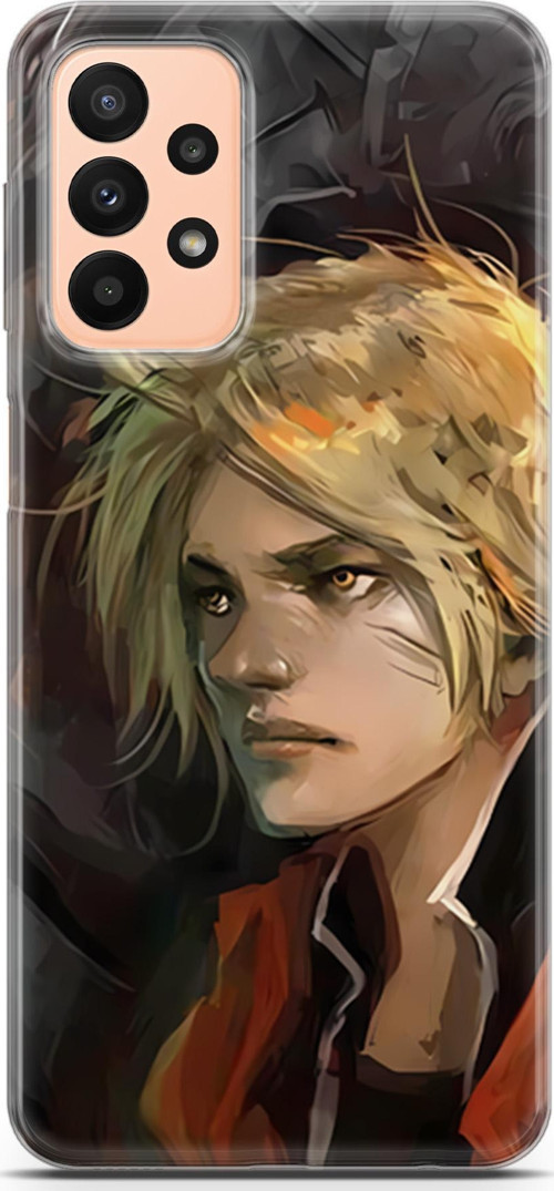 Samsung Galaxy A23 4G için Anime 8 UV Silikon Fullmetal Alchemist Alphonse Edward