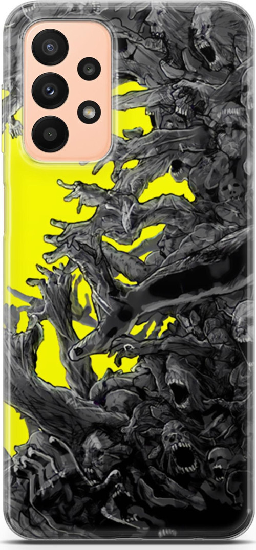 Samsung Galaxy A23 4G uyumlu Anime 1 Koruma Testere Chainsaw Man