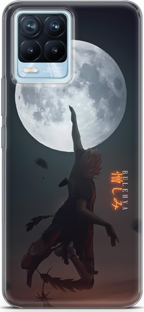 Realme 8 Pro uyumlu Anime 25 UV Kapak Hinata Shoyo