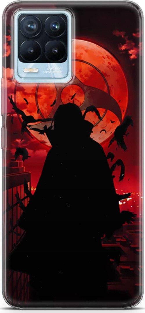 Realme 8 Pro uyumlu Anime 27 Arka Kapak Naruto itachi Uchiha