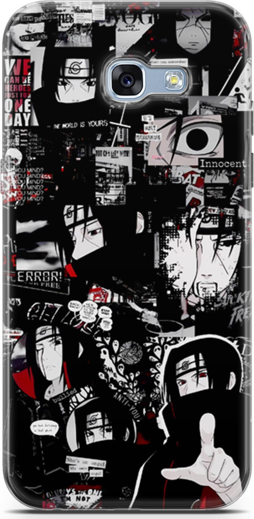 Samsung Galaxy A5 2017 uyumlu Anime 29 Telefon Kabı Itachi Uchiha