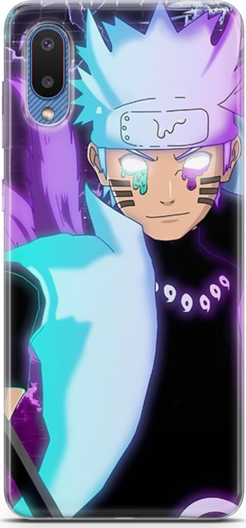 Samsung Galaxy A02 için Anime 17 Baskılı Kapak Naruto Uzumaki