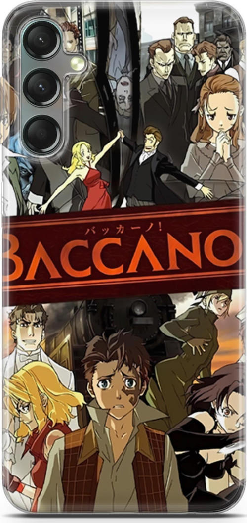 Samsung Galaxy A24 4G için Anime 4 TPU Silikon Baccano Anime