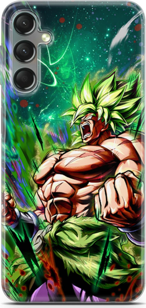 Samsung Galaxy A24 4G uyumlu Anime 3 Premium UV Saiyan Rage Dragon Ball